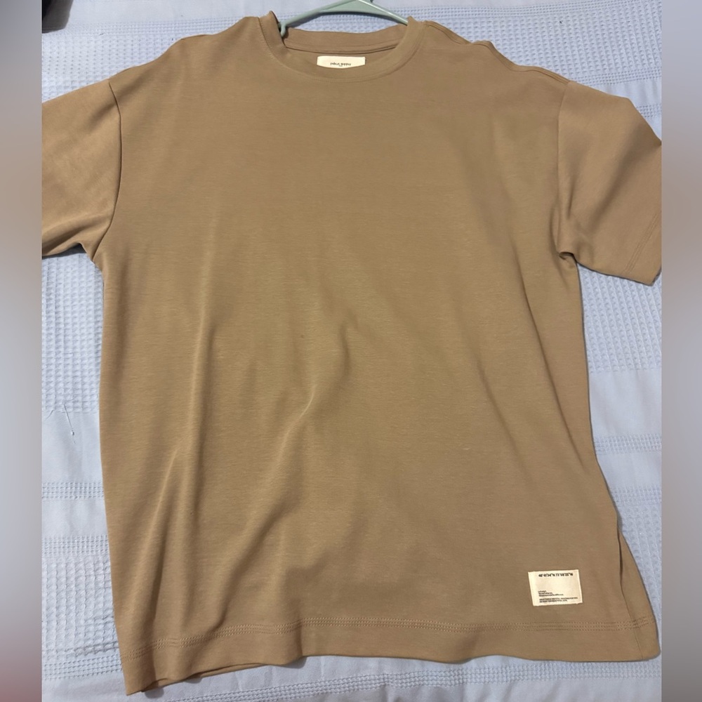 Men's Beige T-Shirt